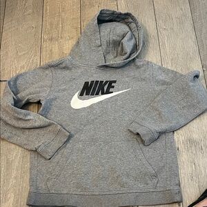 Nike Heather Gray Pullover Hoodie